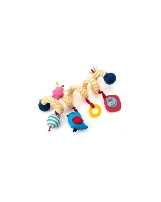 FORMULA BABY Arche à pinces universelle Bunny - 3 jouets amovibles
