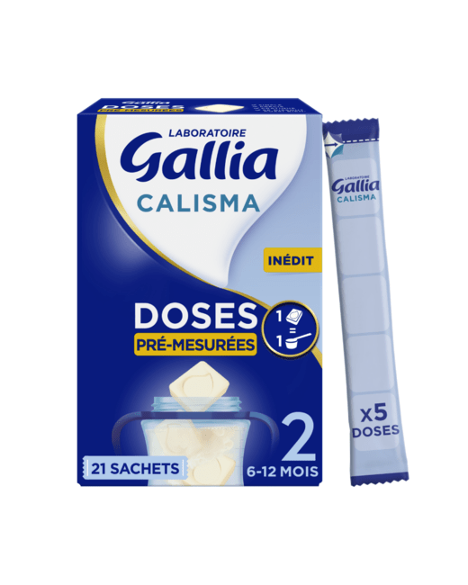 Calisma POCKET 2, Lait en poudre en doses pré-mesurées