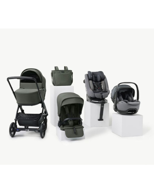 Pack Poussette Keep + Nacelle Sleep + Coque Kombibaby + Siège auto Kombikid