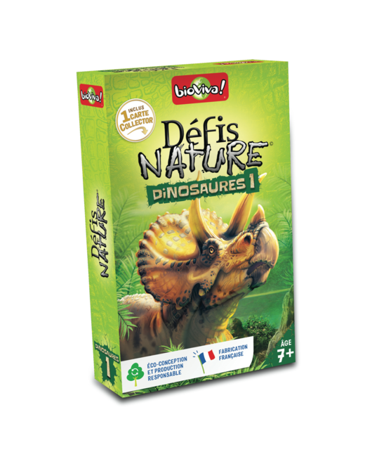 Jeu éducatif Défis Nature - Dinosaures 1 - version 2022