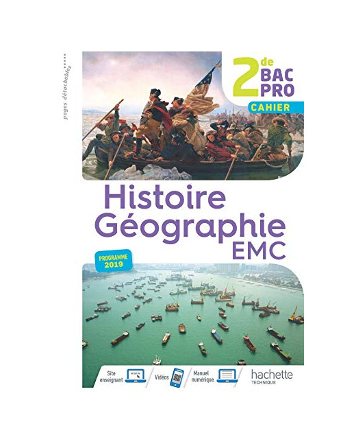 Histoire-Géographie-EMC 2de Bac Pro - Livre élève consommable - Éd. 2019