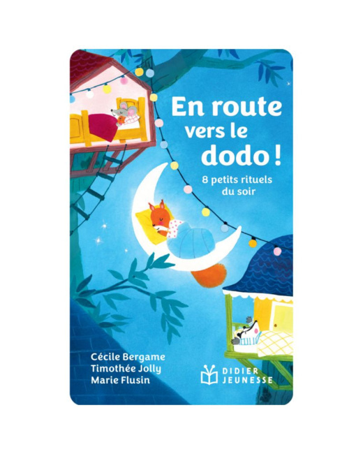 Carte En route vers le dodo - 8 petits rituels du soir