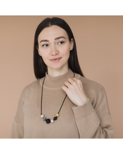 Collier allaitement et portage Leo