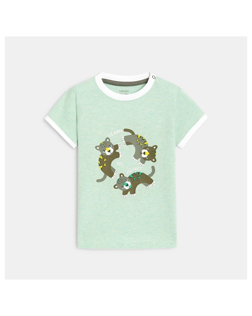 T-shirt tigres coton fantaisie