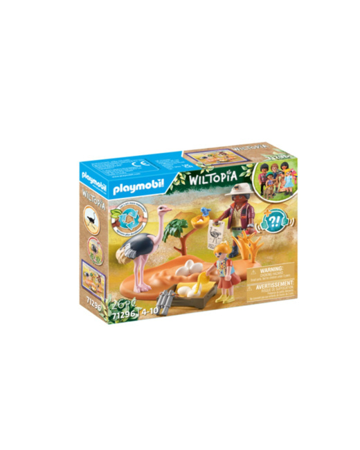 Explorateurs et nid d'autruche