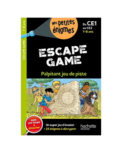 Escape game du CE1 au CE2 - Cahier de vacances 2023