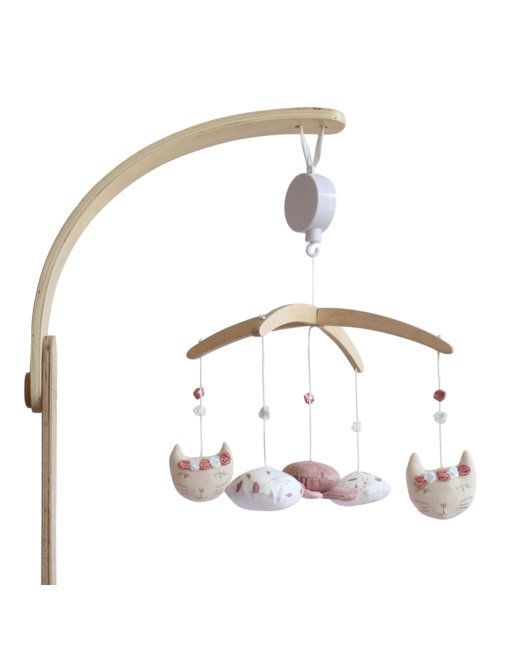 Mobile bébé en bois
