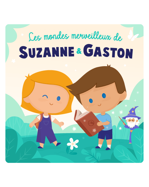 Livre audio enfant - Les mondes merveilleux de Suzanne et Gaston