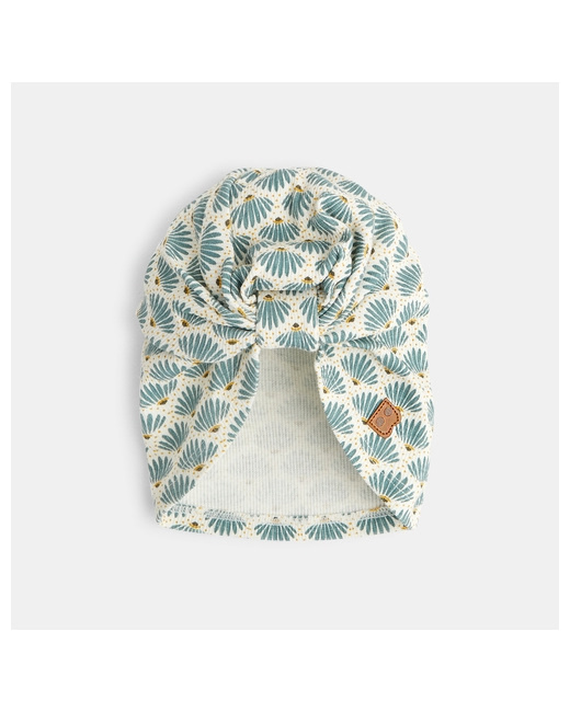 Turban noué fleuri