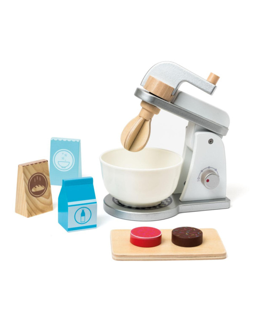 Set batteur de cuisine en bois