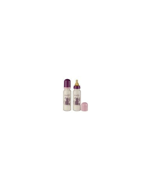 Lot de 6 biberons en verre 250 ml