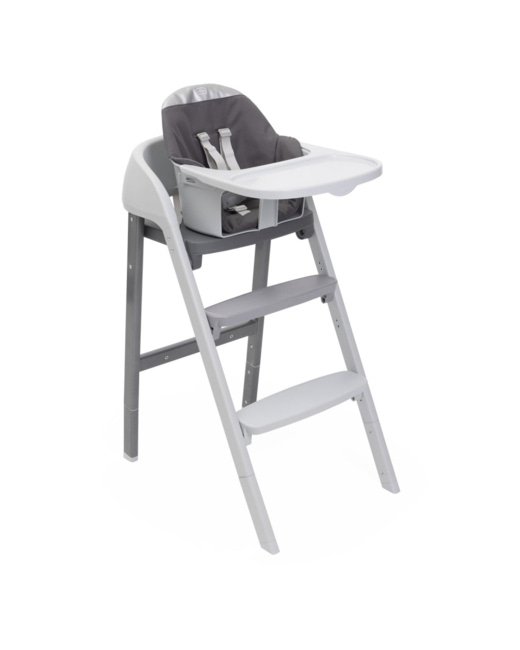 Chaise haute Crescendo Up Steel Cloud Re lux