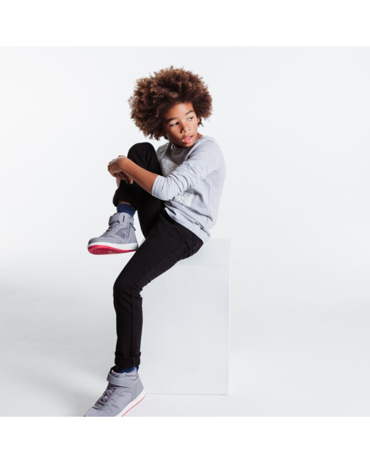 Jean slim bi-stretch noir garçon