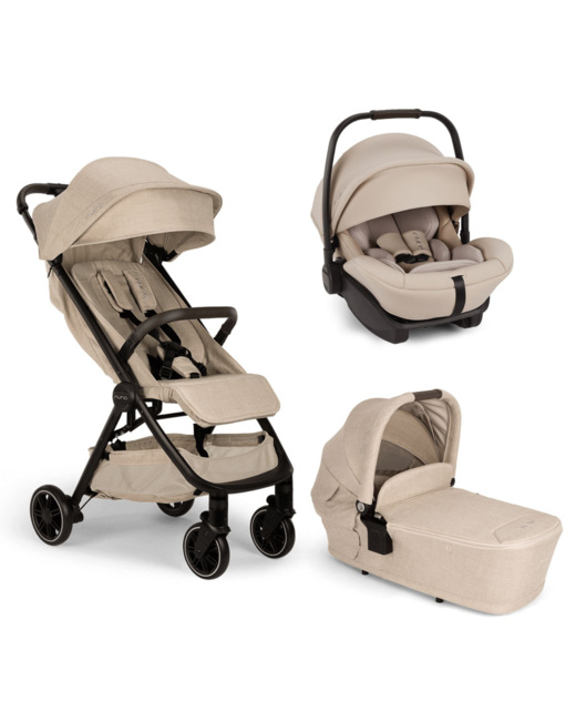 Poussette trio trvl + siège auto arra next + nacelle lytl