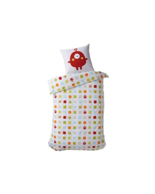 Linge de lit enfant Parure Monstres 