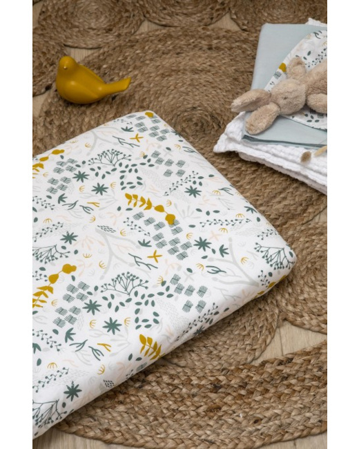 Drap housse Coton Bio Berceau Yukari