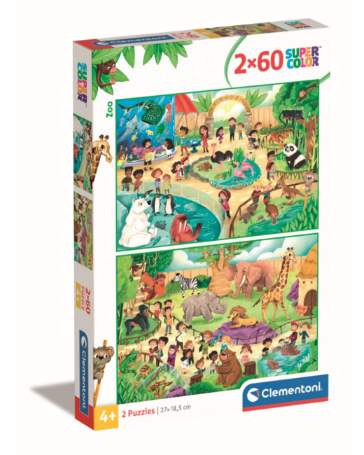 Puzzle Zoo - 2x60 pièces