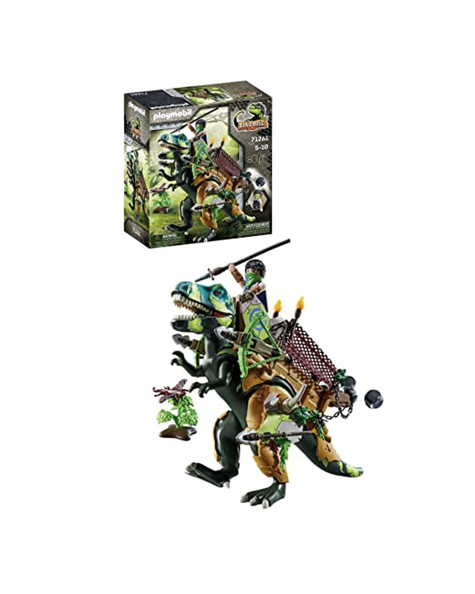 Playmobil Dino Rise - Tyrannosaure et soldat