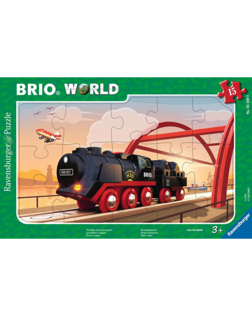 Puzzle Locomotive à vapeur / BRIO - de 3 ans