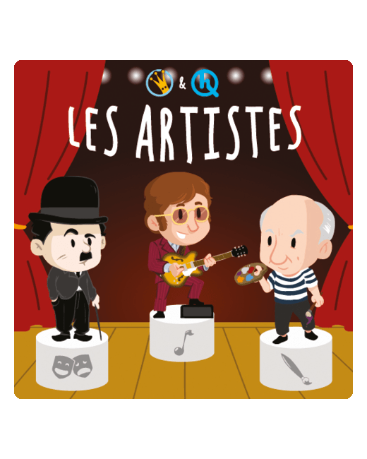 Livre audio enfant - Les Artistes