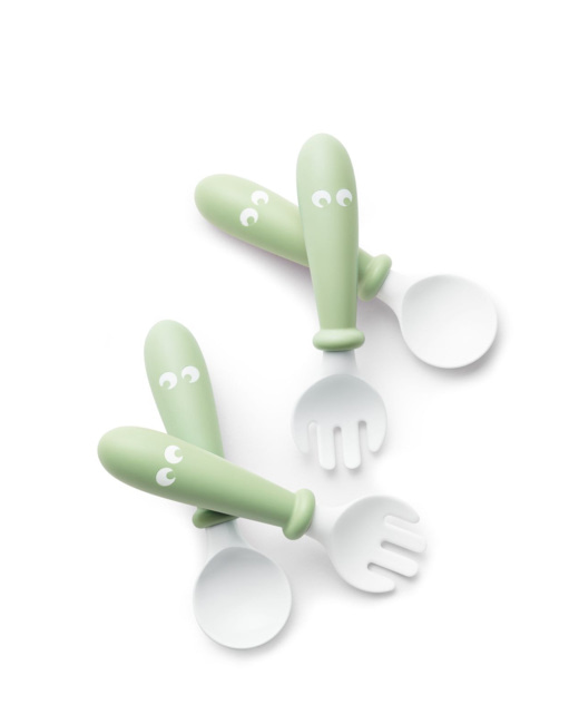 Cuillère et fourchette pour bébé