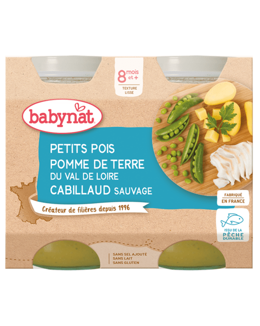 Pomme de terre du Val de Loire Tomate d'Aquitaine Cabillaud Sauvage