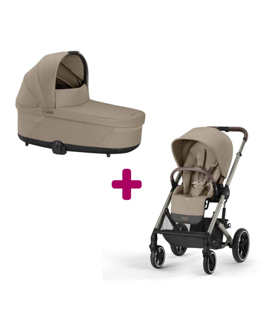 Poussette duo Balios et Siège + Nacelle Cot S Lux
