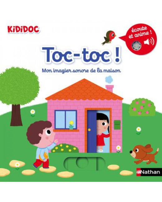 Livre Toc-toc ! Mon imagier sonore de la maison - Kididoc