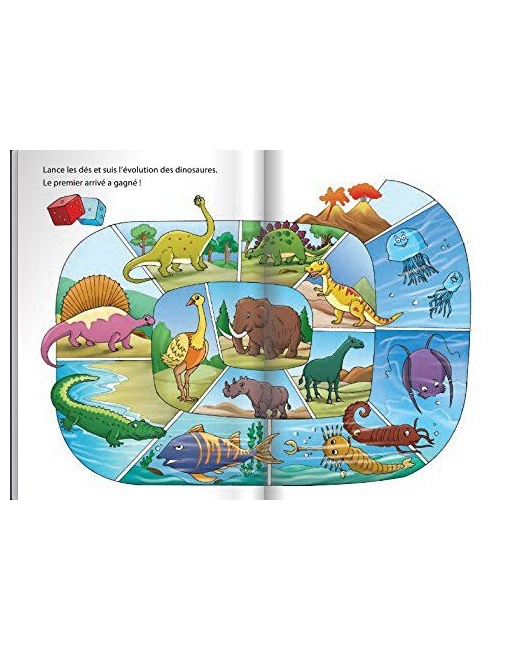 Livre personnalisé Dinosaure dinosaure