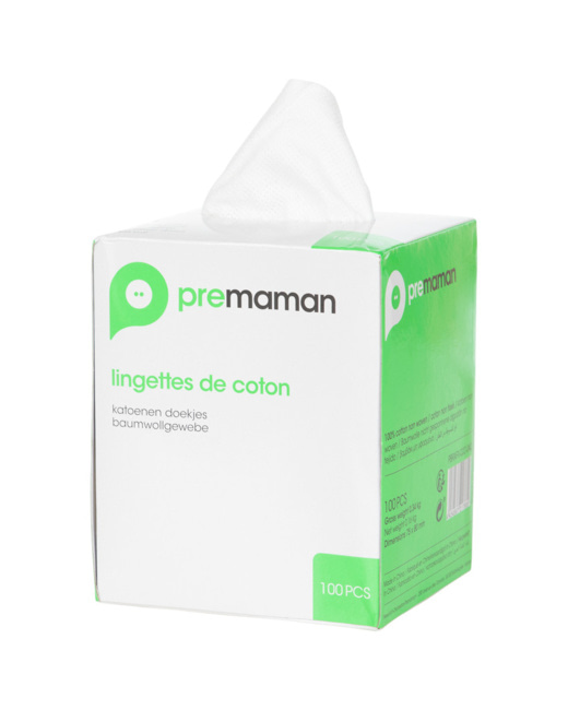 Lingettes en coton multi-usages x100