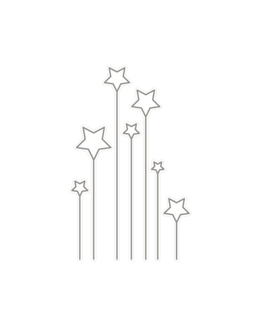 Stickers muraux les étoiles
