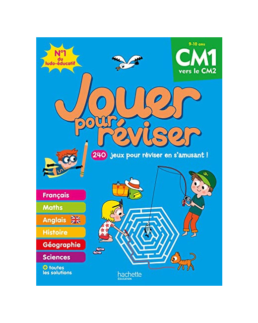 Jouer pour réviser - Du CM1 au CM2 - Cahier de vacances 2023