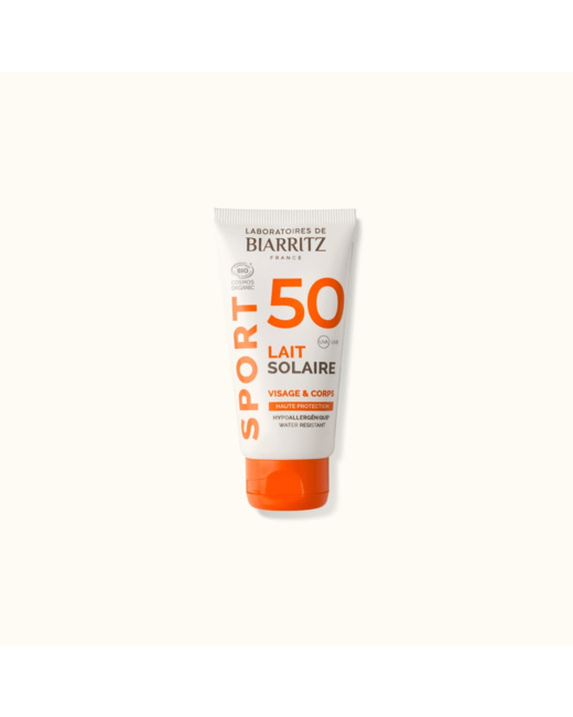 Lait solaire sport SPF50