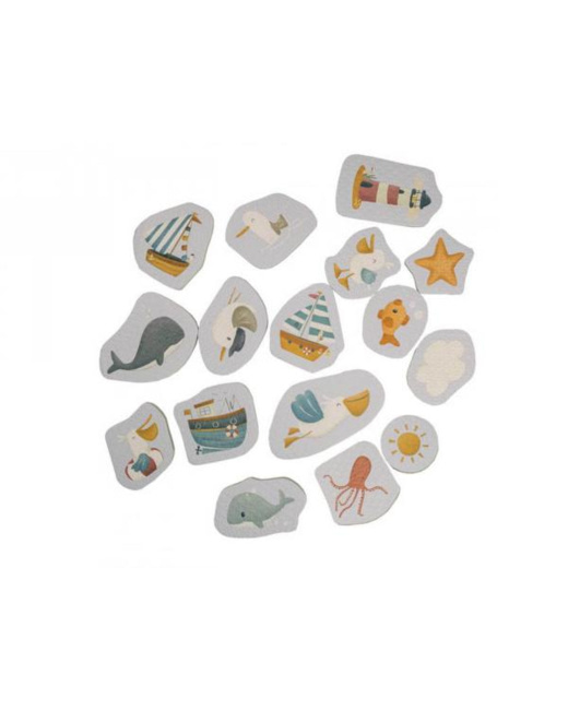 Stickers de bain en mousse Sailors bay