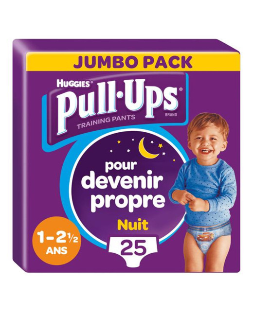 Pull-Ups Culottes Nuit Garçon (8-15 kg)