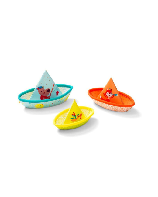 Jouets de bain 3 petits bateaux