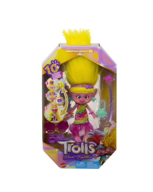 Poupée Trolls 3 Viva Surprise 2 en 1