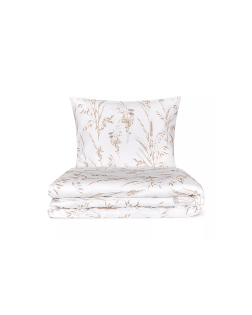 Housse de couette en satin de coton - Champ de Blé