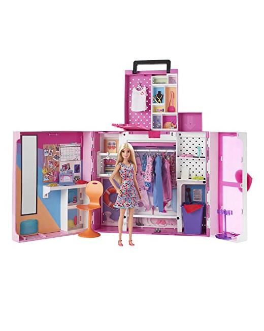 Barbie - Poupée et coffret dressing Deluxe
