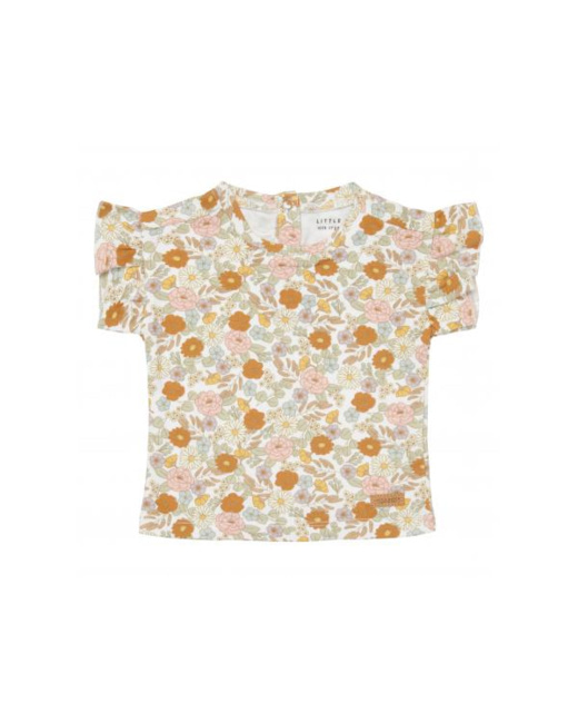 T-shirt manches courtes Vintage little flowers