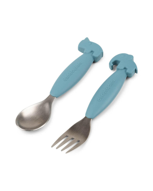 Cuillere et fourchette Easy-grip Dear Friends