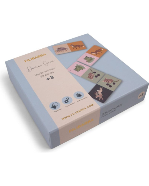 Jeu de dominos Animaux nordiques