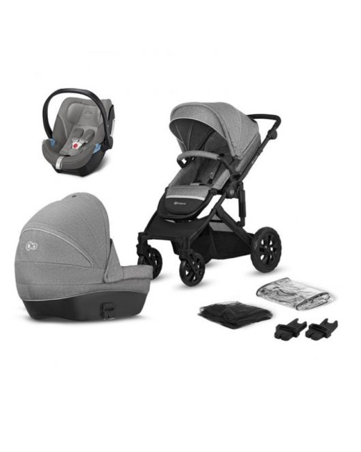 Poussette Prime Lite + nacelle + coque Cybex Aton 5