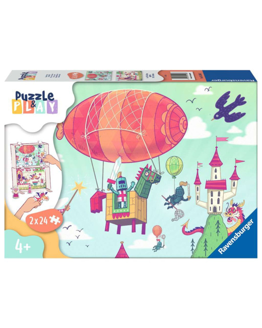 Puzzle & Play - Fête au royaume - de 4 ans