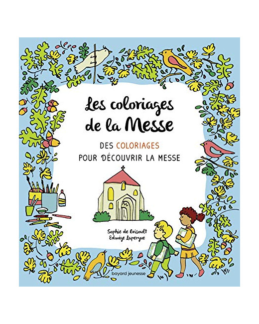Les coloriages de la messe