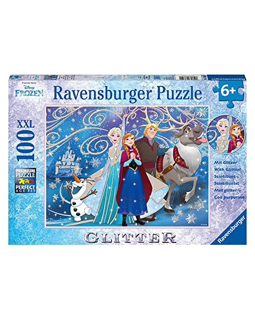 Puzzle - Neige étincelante - 100 pièces