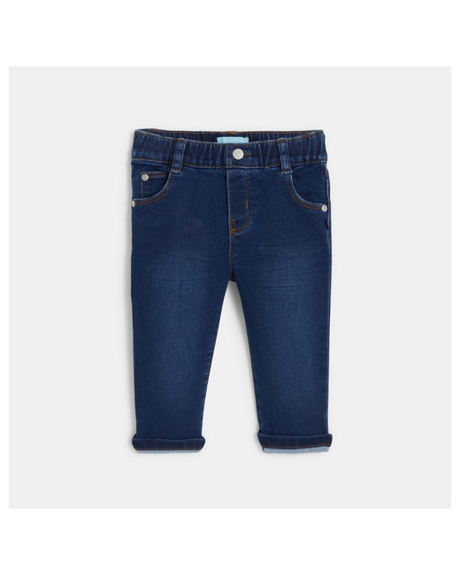 Jean enfilable taille élastique
