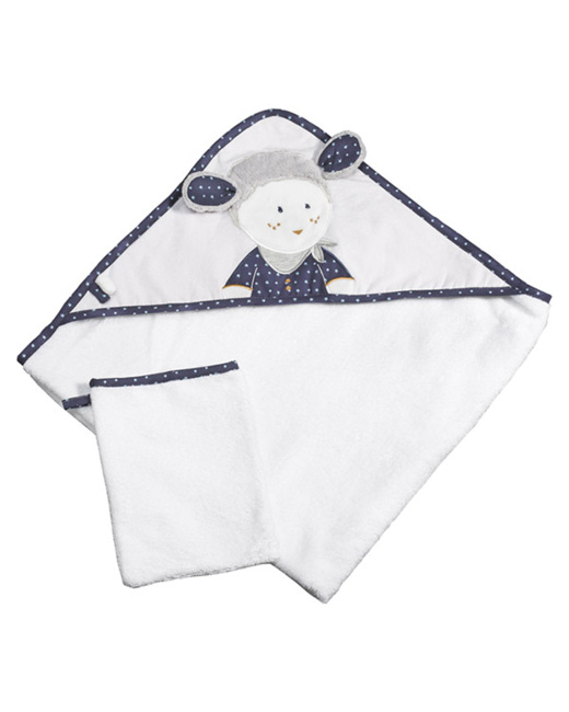 Sortie de bain bébé Merlin
