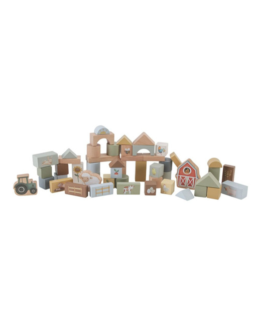 Blocs de construction en bois FSC - little farm