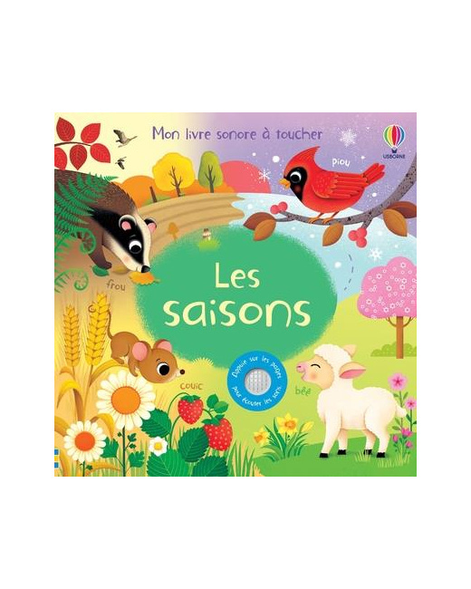 Mon Livre Sonore À Toucher - Les Saisons